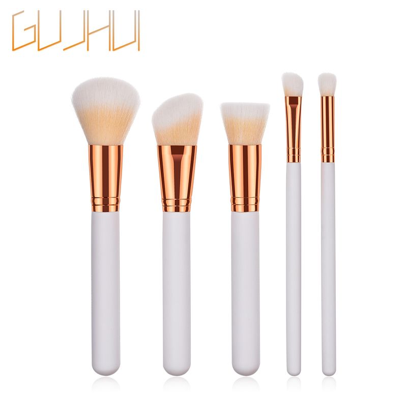 Pennelli per trucco 5/8/9/15 pezzi, strumenti di bellezza, manico in legno, set di pennelli per polvere bianca GUJHUI_voghion.com
