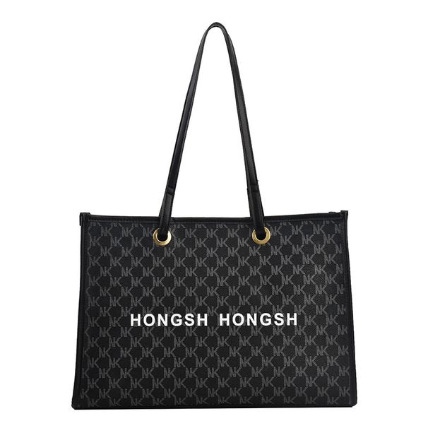 Borsa a tracolla all-in-one retrò da pendolare di moda da donna di nuova moda di grande capacità 2023. Borsa tote per classe universitaria_voghion.com