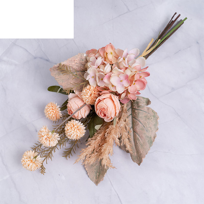 Flori artificiale Rose Temple Island, decorațiuni interioare, flori artificiale, design floral, buchet de nuntă, decorațiuni de perete CF01204_voghion.com