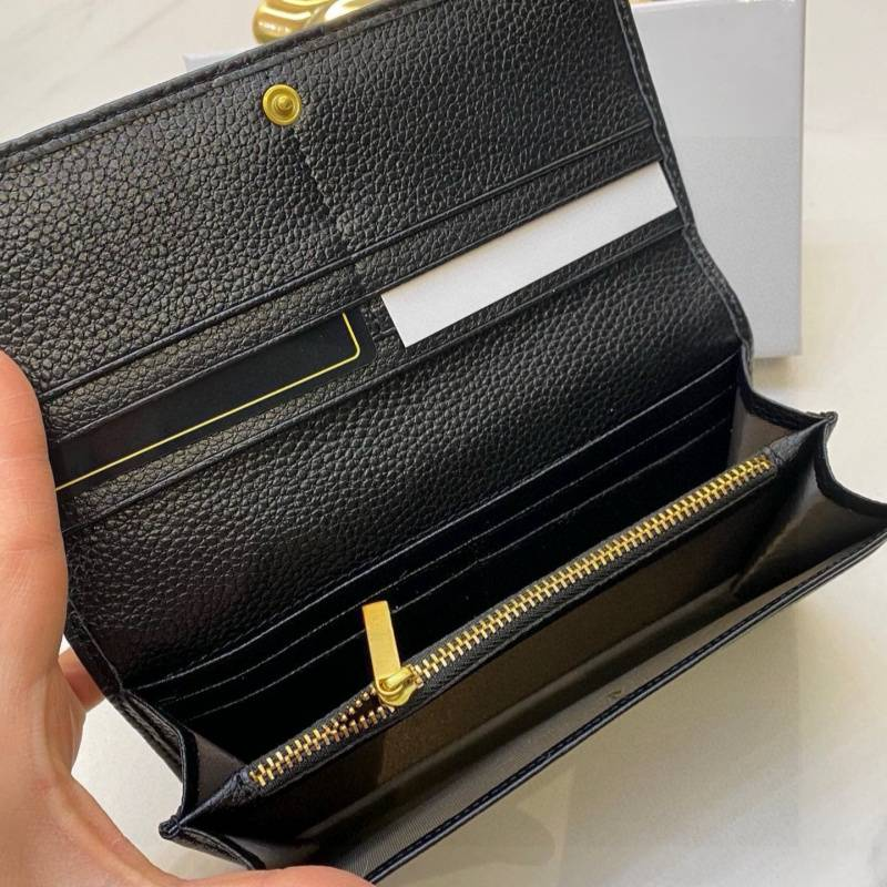 2025 New Fashionable, Versatile, High Quality, Large Capacity Women's Explosive Double Fold Wallet_voghion.com