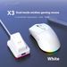 Wireless Gaming Mouse With RGB Charging Dock – Bluetooth & 2.4G Dual Mode, 2000 DPI, 6 Adjustable Speeds, 4-Way Scroll Wheel, Ergonomic Design_voghion.com