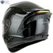 CoolRide Pro Motorcycle Helmet Full Face With Anti-Fog & LED Lights – DOT & ECE Certified – Sleek Matte Black Lion Design_voghion.com