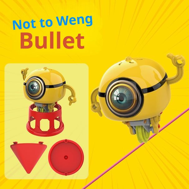 Kendi Kendini Dengeleyen Tekerlekli Robot Oyuncağı - Çocuklar İçin Jiroskop Teknolojisi ve İp Üzerinde Yürüme Özellikli STEM Yapım Seti (Kendin Yap, Elektrikli, Çok Renkli Seçenekler)_voghion.com