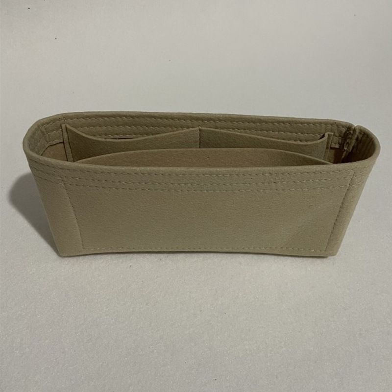 Inserti per borse: borsa cosmetica in feltro, borsa portaoggetti in feltro, borsa interna di grande capacità, borsa in feltro, borsa portaoggetti multifunzionale_voghion.com