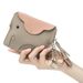 Cute mini elephant ultra-thin keychain small new top layer cowhide storage bag genuine leather coin purse_voghion.com