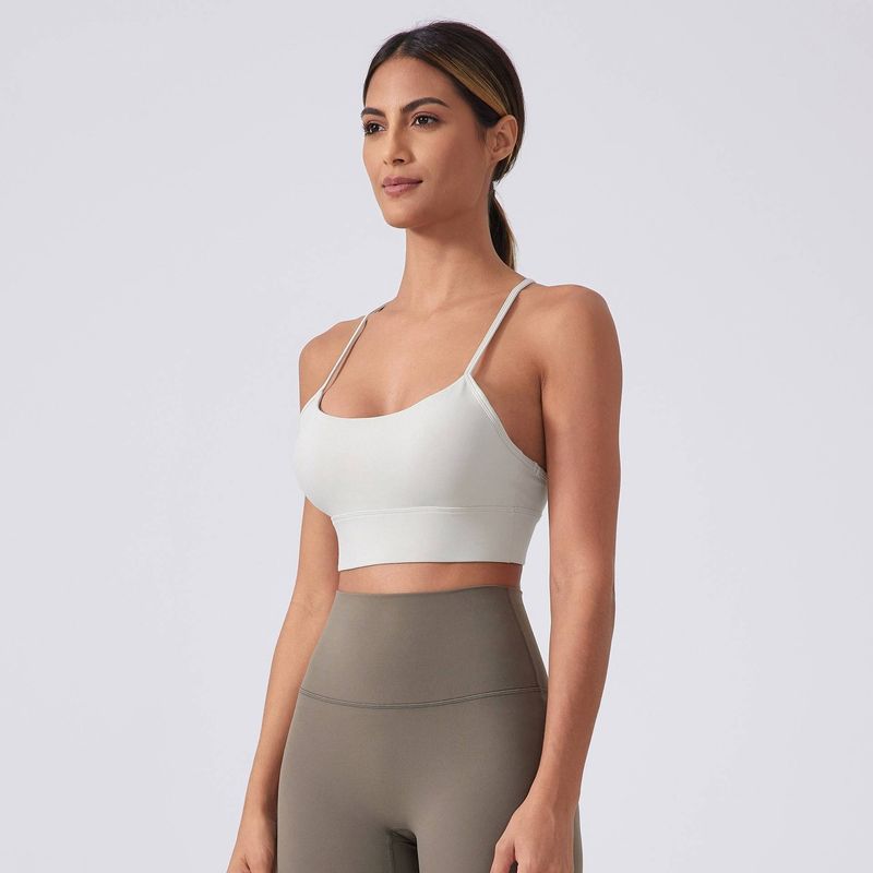 İç Çamaşırı Yeni Koşu Spor Sütyeni Kadın Sütyeni Seksi Y Şekilli Güzel Sırt Darbeye Dayanıklı Toplanmış Yoga Spor Sütyeni_voghion.com