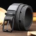 HOT Perforated canvas men's needle buckle student youth Korean version, versatile jeans belt, military training, extende_voghion.com