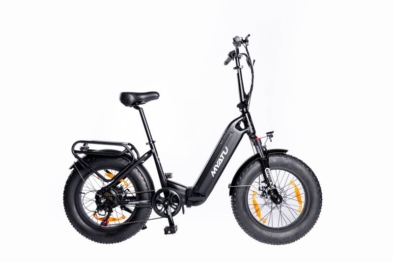 Skládací elektrokolo MYATU Star, baterie 36V25AH Dojezd až 80 mil, výkonný motor BAFANG 250W, skládací elektrokolo na tlusté pneumatiky pro muže a ženy_voghion.com