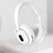Bluetooth 5.3 Over-Ear Headphones – Wireless/Wired Dual Mode, 8H Playtime, Lightweight ABS, IPX4 Splashproof (Black/White)_voghion.com