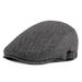 Peaked cap men's autumn and winter wool beret men's British retro in the elderly warm forward hat_voghion.com