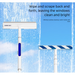 Baojiajie Household High-rise Window Spray Water Cleaner Scraper Glass Tool For High-altitude Cleaning_voghion.com
