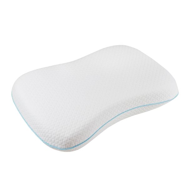Bettkissen Gelkissen mit langsamer Rückfederung Memory Foam-Kissenkern Nackenschutz Brotkissen Halswirbel Spezielles Schlafkissen aus Memory Foam_voghion.com