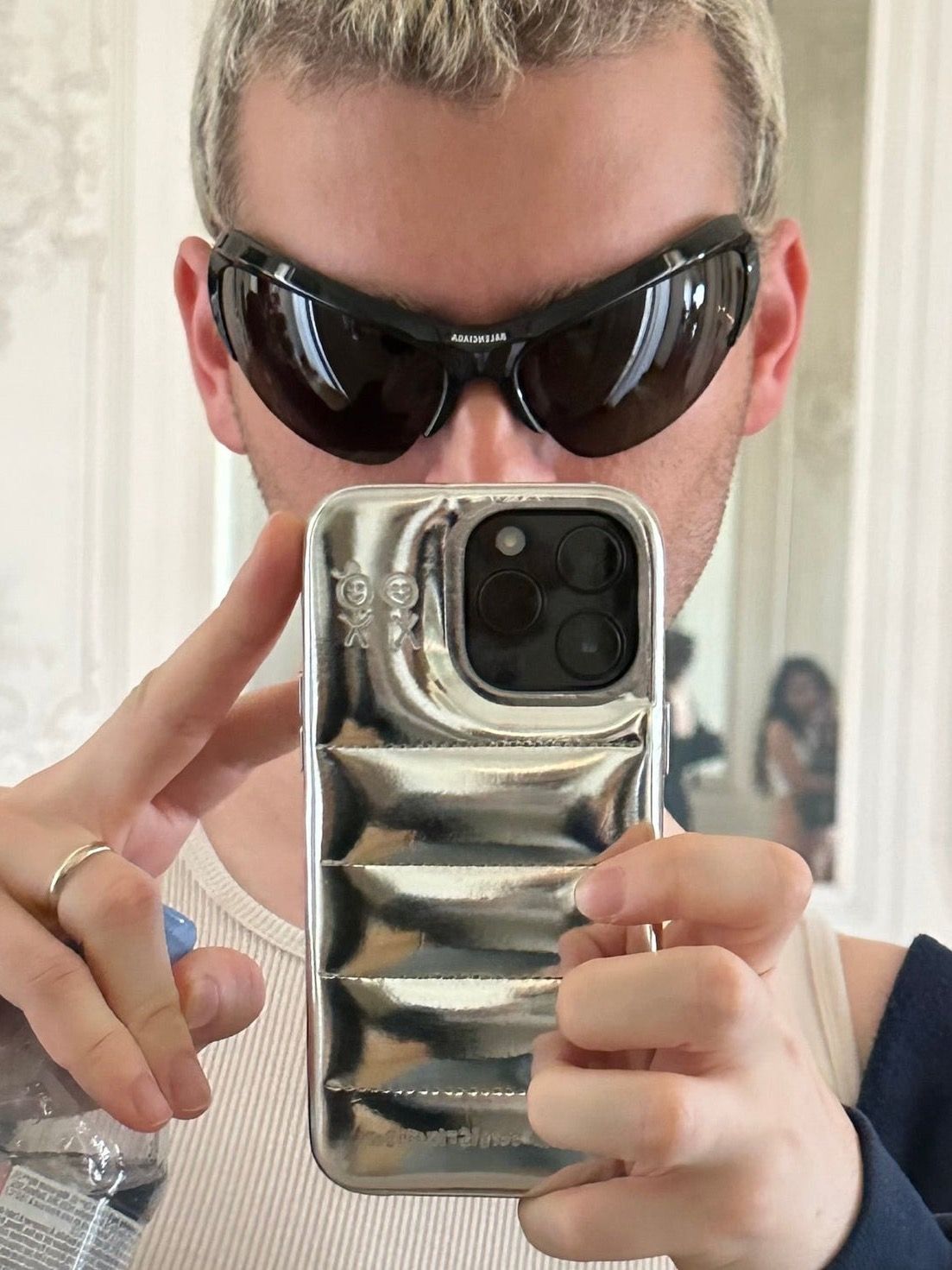 Unbeatable Quality Fancy Down Jacket Suitable Iphone16promax Mobile Shell For IPhone Soap Bread 15 Shiny 12 Fashion Wind 14pro Metal_voghion.com