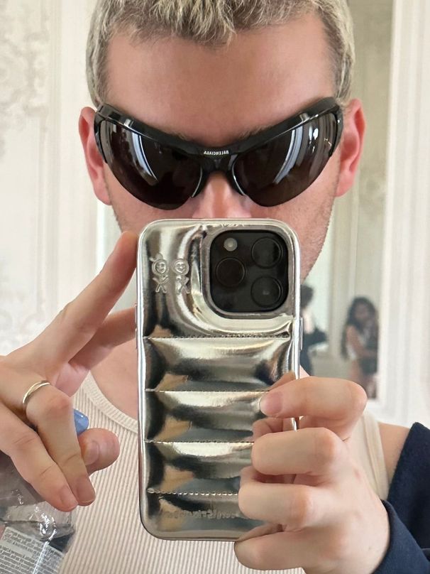 Unbeatable Quality Fancy Down Jacket Suitable Iphone16promax Mobile Shell For IPhone Soap Bread 15 Shiny 12 Fashion Wind 14pro Metal_voghion.com