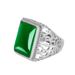 Eleganter rechteckiger Diamant-Lebensbaum-Grün-Achat-Hohlzweig-Jade-Ring_voghion.com