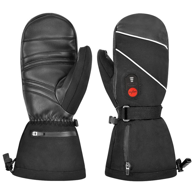 Men's Gloves Heated Gloves Touch Screen Warming Heated Ski Gloves Splash Proof _voghion.com