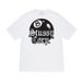 260g Short Sleeve T-Shirt Unisex Black Ball Ice Cream Spring Summer New Stu Loose In Summer Men's Round Neck Top STU_voghion.com