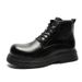 Martin Boots Men's Business Commuter Dress High-top Leather Shoes Retro Tooling Thick Sole High-end Design Boots_voghion.com