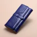Free Shipping Designer Wallet High-quality New Women's Handbag Long Fashion Oil Wax Leather, Three Fold Draw With Key_voghion.com
