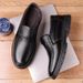 Middle-Aged Genuine Leather Breathable Summer New Thick-Soled Casual Non-Slip Soft-Soled Slip-On Men's Shoes_voghion.com