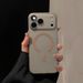 Matte Hard PC Slim Case For Iphone 16 17 Pro Max Air 15 Plus 14 13 12 11 Magnetic Camera Protector Frosted Cover_voghion.com