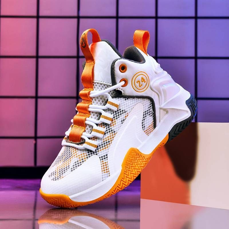 Net stoff und jugendliche große kinder basketball Sport schuhe für_voghion.com