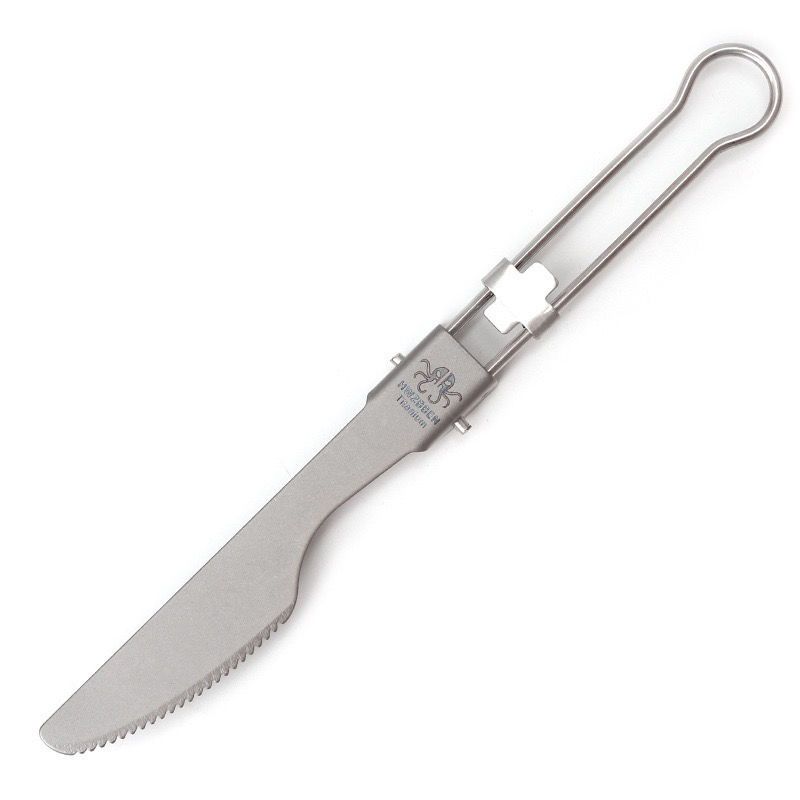 Set di tre pezzi di posate, coltello, forchetta e coltello da campeggio, pieghevoli, portatili, in acciaio inossidabile, per picnic e viaggi all'aperto_voghion.com