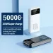 50000 mAh Duża pojemność 100 W Szybkie ładowanie Przenośna ładowarka Power Bank do iPhone'a Huawei Samsung_voghion.com