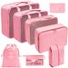 Storage Bags Travel Eight Piece Suit Clothes Shoes Cosmetic Toiletries Luggage Bag_voghion.com