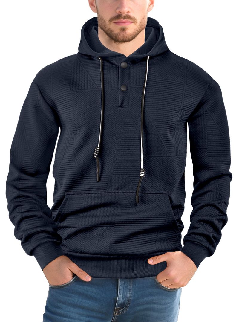 ​​Men’s Oversized Hoodie – Fleece-Lined Pullover Sweatshirt (S-XXXL, 6 Colors)​_voghion.com