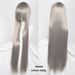 Parrucca capelli lunghi lisci 100cm420g animazione cos parrucca alta temperatura seta_voghion.com