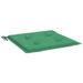 Sedia da giardino in tessuto Oxford verde 19,7x19,7x1,2 pezzi con 2 cuscini_voghion.com