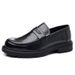 Mocassini piatti in morbida pelle da uomo, casual, primavera estate, 2025, nuovi, slip-on, scarpe comode_voghion.com