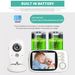 Mor & Børn Babyalarmer Trådløs Babyalarm Babyplejemonitor HD Multi Language_voghion.com