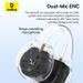 Cuffie wireless Baseus AirGo AS01 con clip auricolare, Bluetooth 5.3, 2 microfoni ENC, riduzione del rumore in chiamata HD, auricolari sportivi_voghion.com