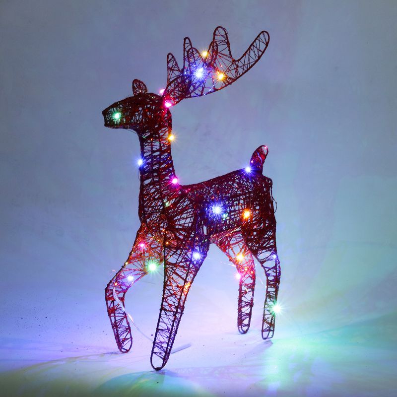 Party Supplies Beliebte Weihnachtsdekoration Eisen Hirsch Layout Requisiten Licht Festival Leuchtende Hirschform Lampe_voghion.com