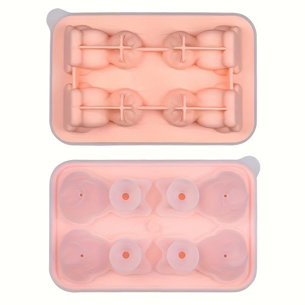 Stampo per cubetti di ghiaccio in silicone con forme di gatto - 1 stampo multiuso per whisky, cioccolato, caramelle e budino - accessorio per feste e gadget da cucina creativo_voghion.com