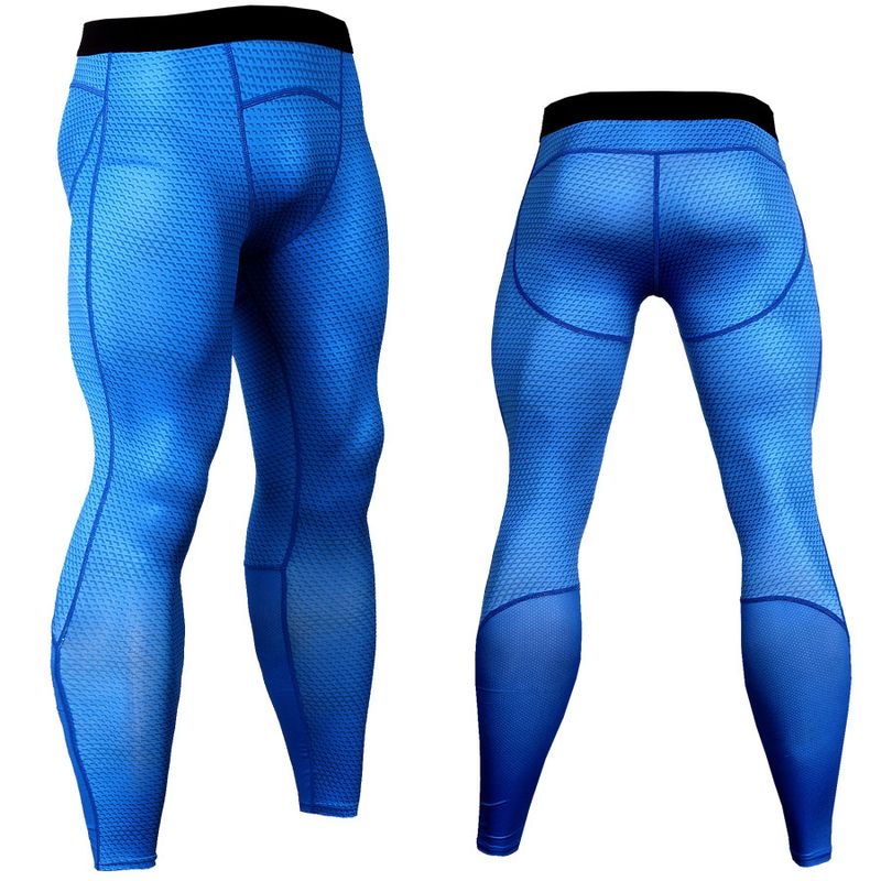 Men's Clothing Fitness suit men's suit sports quick-drying tights training suit running basketball equipment morning jogging spring and summer gym_voghion.com
