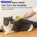 1 brosse de toilettage pour animaux de compagnie, peigne de massage, accessoire de nettoyage et de toilettage pour chats et chiens_voghion.com