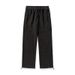 Pantalon décontracté en polaire pour homme, coupe ample, coutures fendues, style japonais, jambes larges et ajustables, collection printemps Q_voghion.com