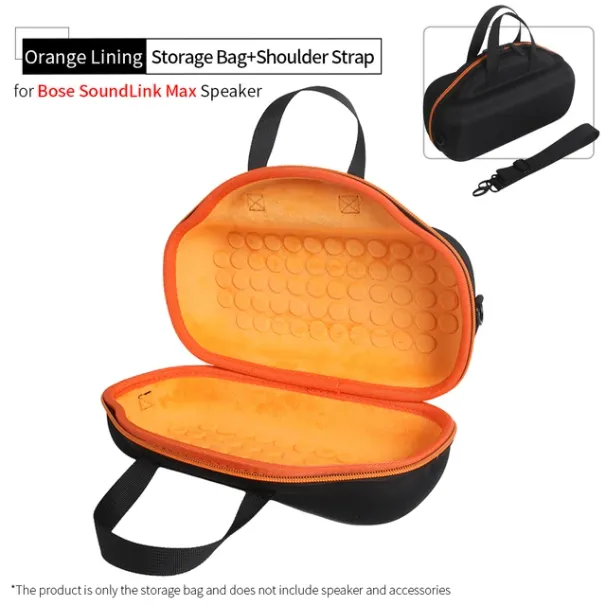 Borse di stoccaggio rigide in EVA per Soundk Max Box, custodia da viaggio per altoparlante intelligente portatile_voghion.com