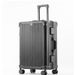 Valise robuste avec cadre en aluminium ABS et PC, serrure TSA et roulettes pivotantes à 360° – Bagage cabine 20 po, bagage en soute 24 po et 26 po (noir/blanc/argenté/bordeaux)_voghion.com