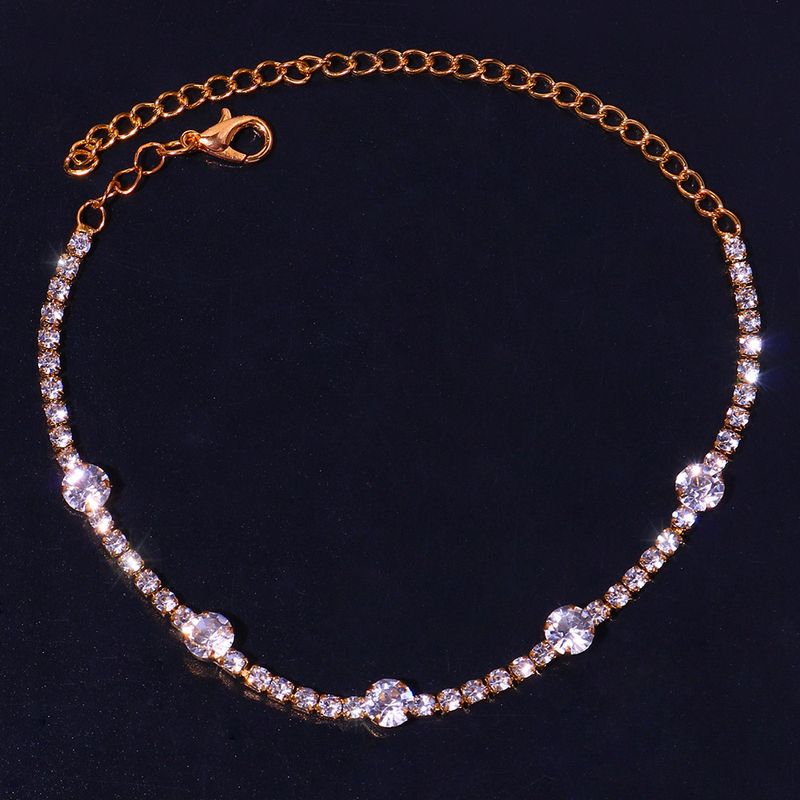 juvelierizstrādājumi all-match Pludmales apaļas pēdas aksesuāri sieviešu mix and match Multi-Element ķēde galvanizēta Anklet Potīte_voghion.com
