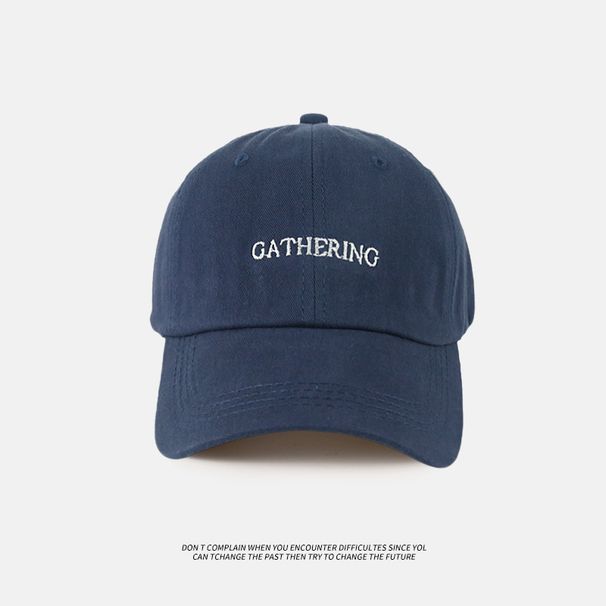 Summer cap big head circumference showing face small baseball cap men's sunscreen hat sun hat_voghion.com