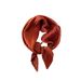 70cm solid color wrinkled silk women's monochrome versatile scarf, fashionable commuting, sweet headband_voghion.com