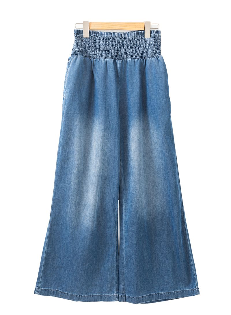 Shiying trendige verwaschene Faltenjeans im Herbst, neue lässige und vielseitige Hose mit hoher Taille und weitem Bein für Damen_voghion.com