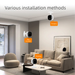 WiFi Monitor Wireless Home Use Mobile Remote Plug-in Indoor HD Smart Camera No Drilling Required_voghion.com