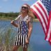 Summer New American Independence Day Flag Couple Backpants_voghion.com