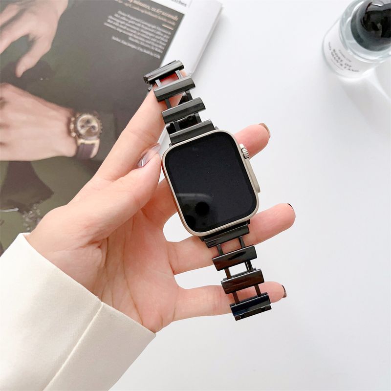 Metal Strap for Apple Watch Ultra Band 49mm 45mm 44mm Lady steel Bracelet Correas 42mm 41mm 38 Iwatch Series 8 7 6 SE 5 4 40mm_voghion.com