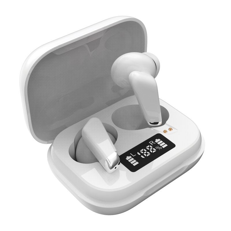 Auriculares con control compatible con Bluetooth, pantalla digital True J70 Touch Stereo 5.0, miniauriculares inalámbricos internos para dispositivos móviles_voghion.com